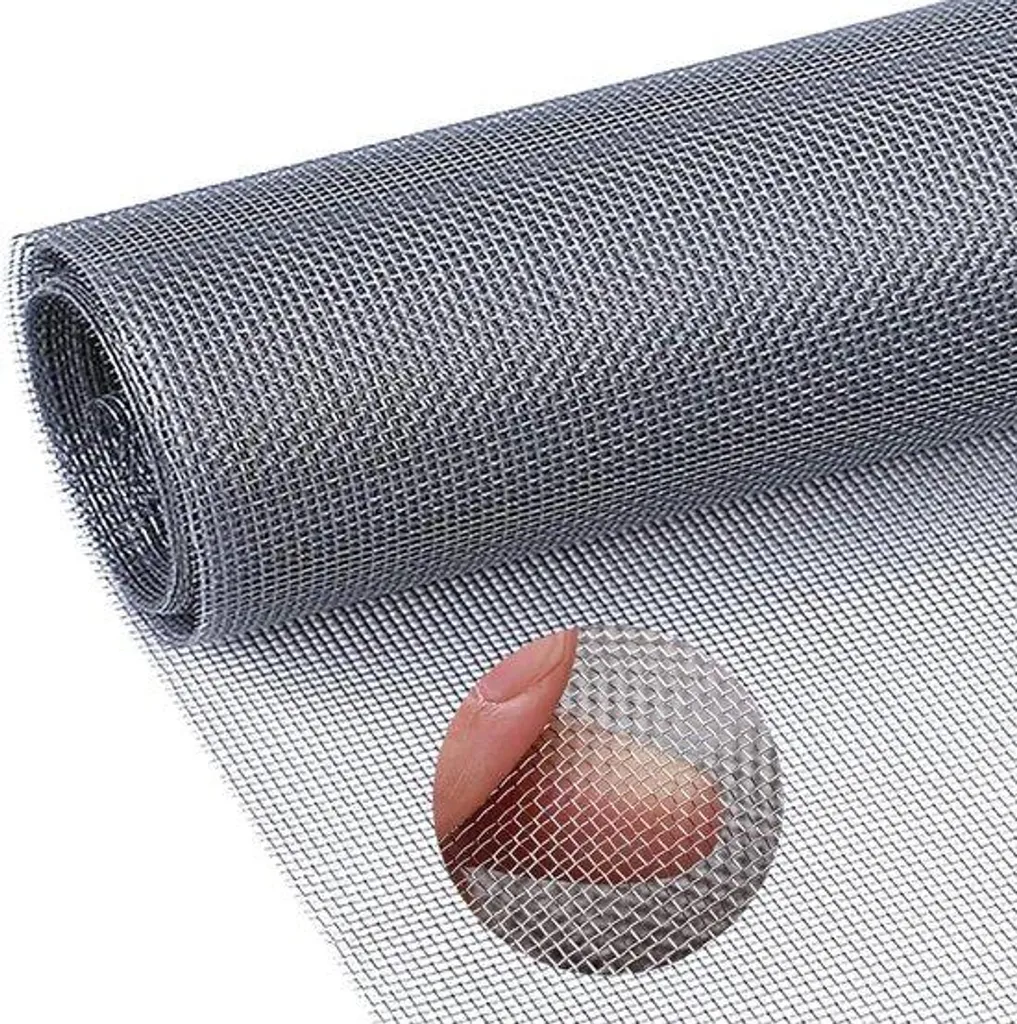 Tamis filtrant inox 30x120 cm - Grille d'aération maillage fin 30 mesh