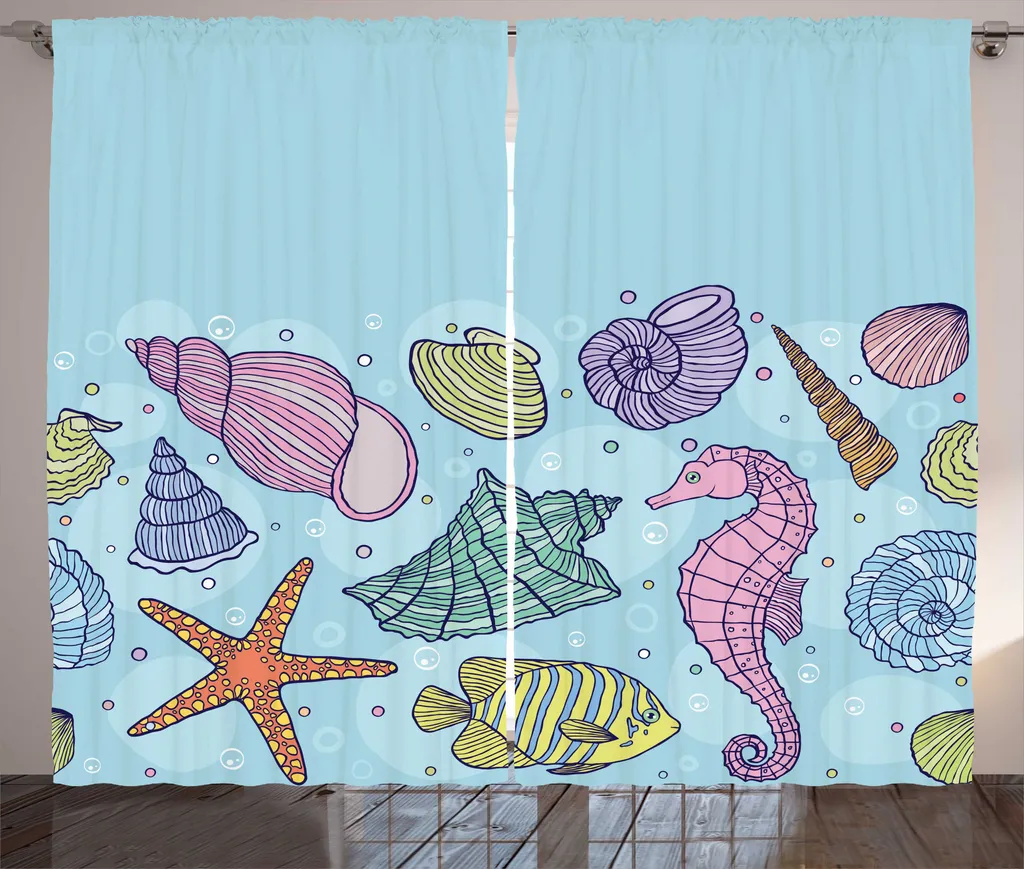 Tenda Arredo ABAKUHAUS Underwater World - Stile Nautico per Interni