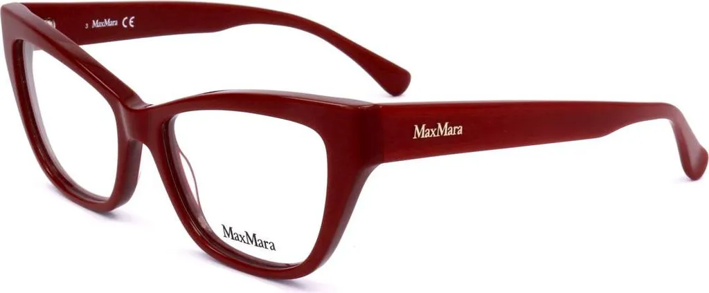 Max Mara MM5053 Rosso 066 - Montatura da Vista Donna Calibro 53mm