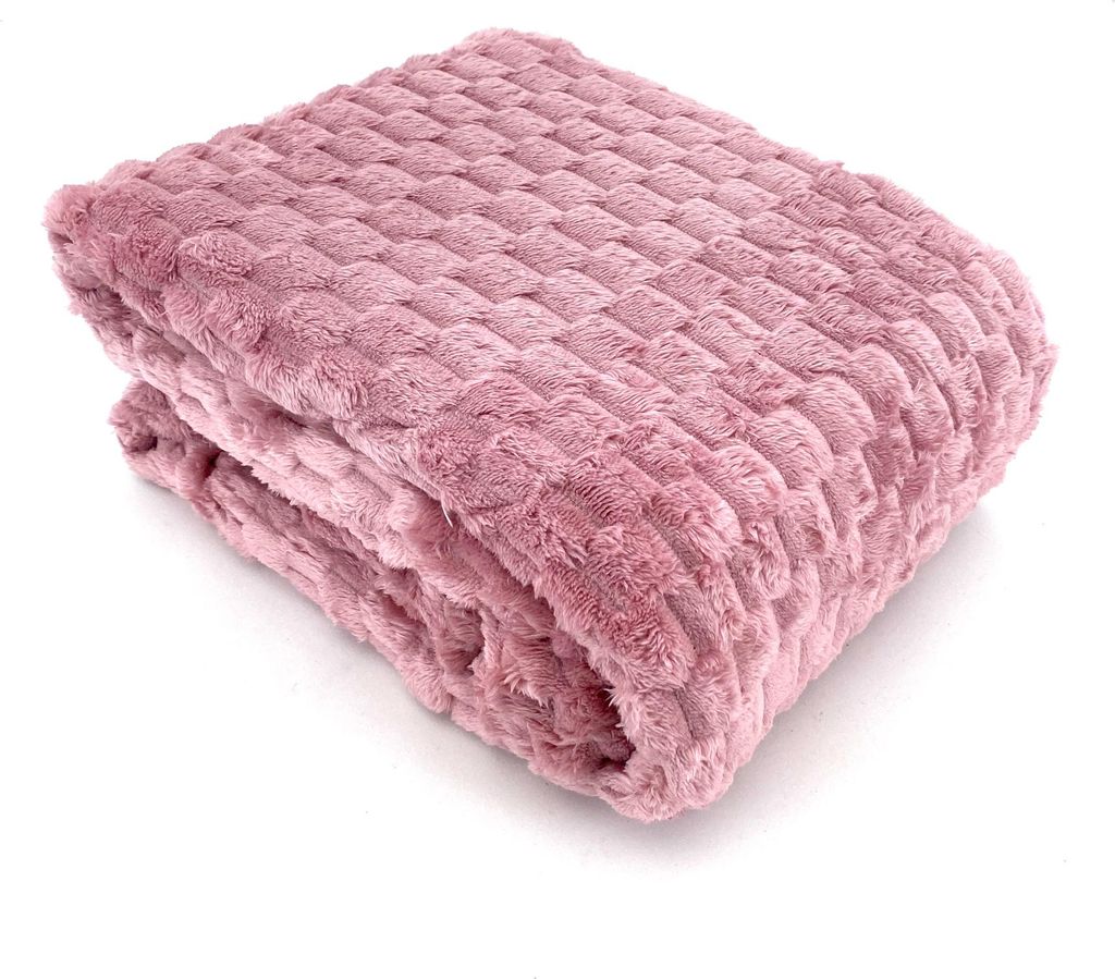 Heimtexland ® super flauschige Flanell Kuscheldecke XL Produktbild 