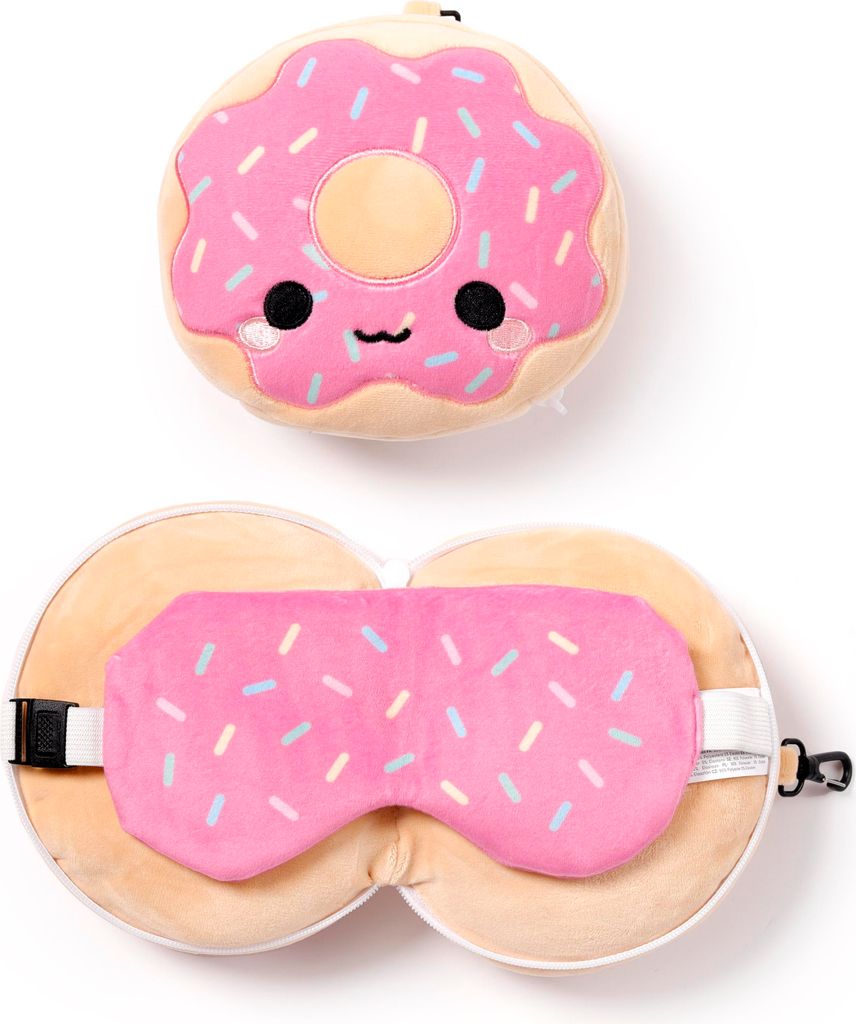 Relaxeazzz Plüsch Adorasnacks Donut Reisekissen & Produktbild 