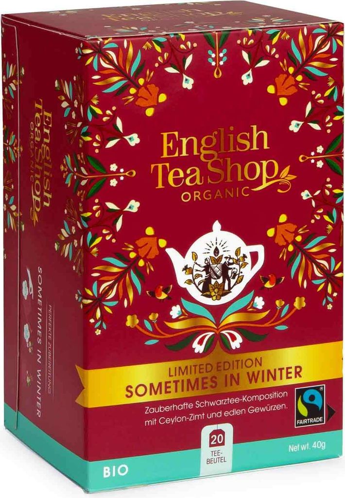 ETS - Wintertee 'Sometimes in Winter', BIO, 20 Teebeutel Produktbild 
