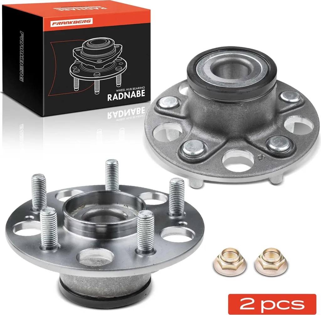 2 Moyeux de Roulement de Roue Arrière Frankberg pour Honda FR-V 2004-2009