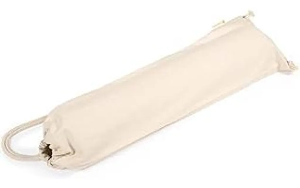 Borsa per yoga Lotuscrafts Nandi in Cotonelogico - Prodotto equo ed ecologico - Borsa per tappetino yoga 78 cm - Borsa per tappetini yoga e accessori yoga - Colore naturale, antracite, verde olio
