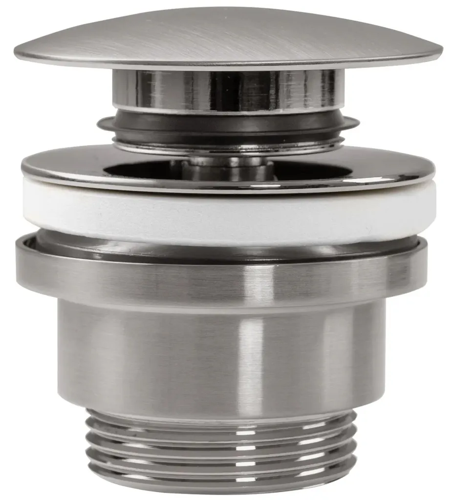 Bonde de Lavabo Klik-Klak Rea : Stop aux Fuites avec le Nickel Brossé Inox