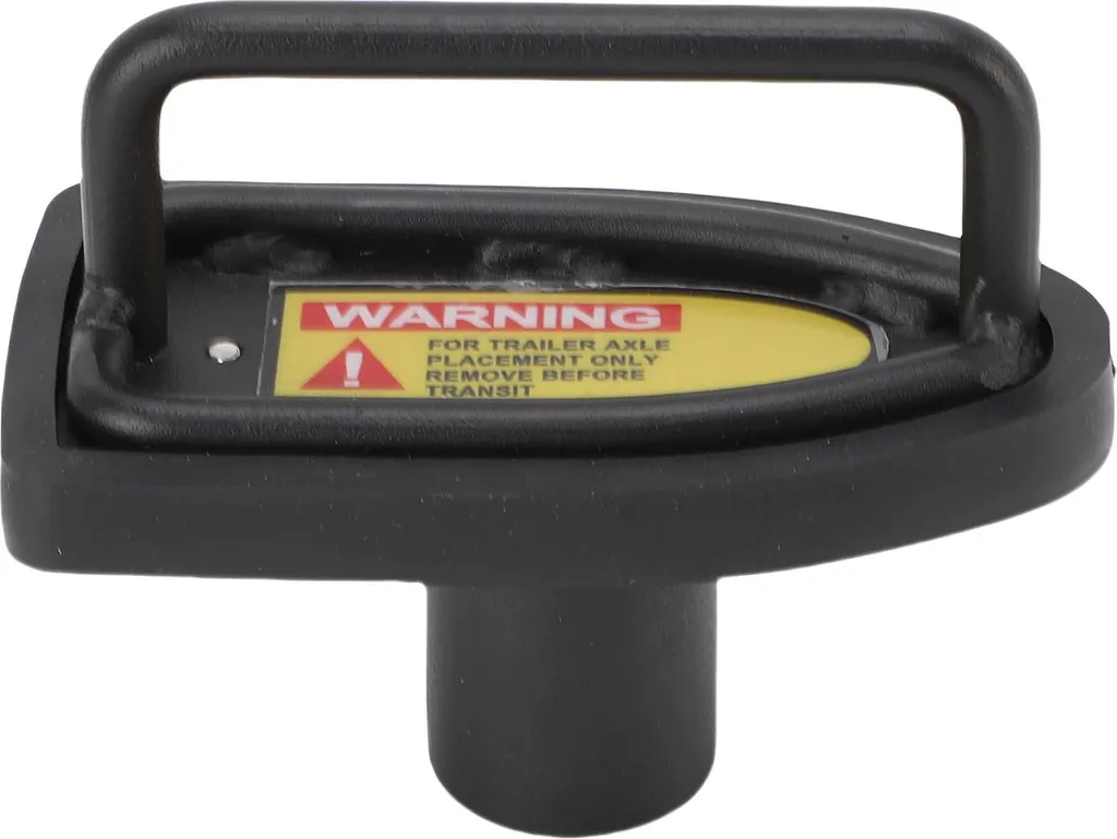 Butée d'axe de remorque magnétique en acier carbone avec goupille 12mm