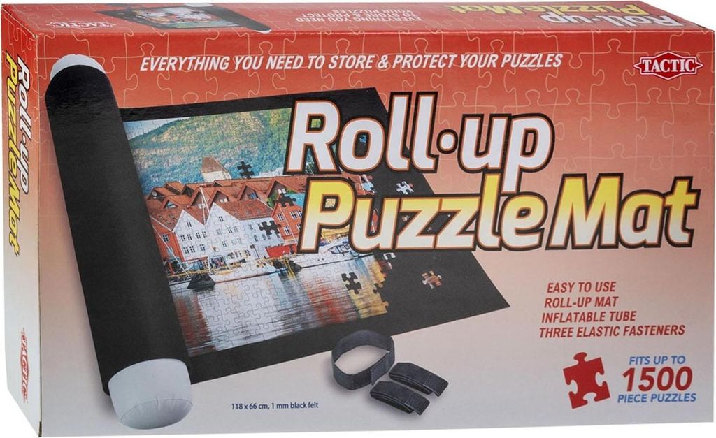 Tactic Puzzlematte aufrollbar - Puzzle-Zubehör für 1500 Teile