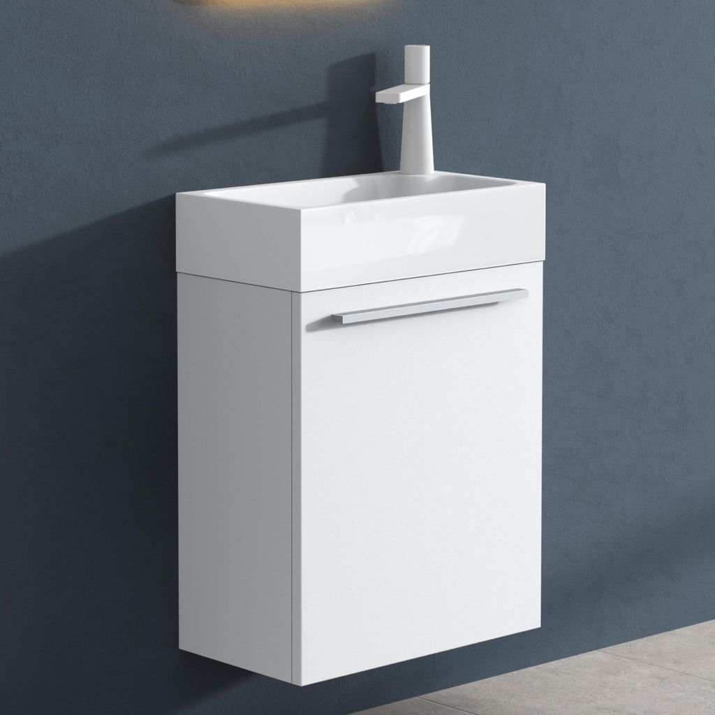 doporro Badmöbelset Waschbecken-Unterschrank für Gäste-WC Produktbild 
