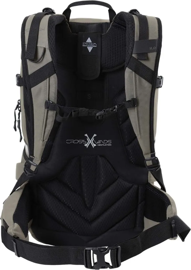 Sac à dos Nitro Slash 25 Pro robuste avec finition Waxed Lizard grise - 4