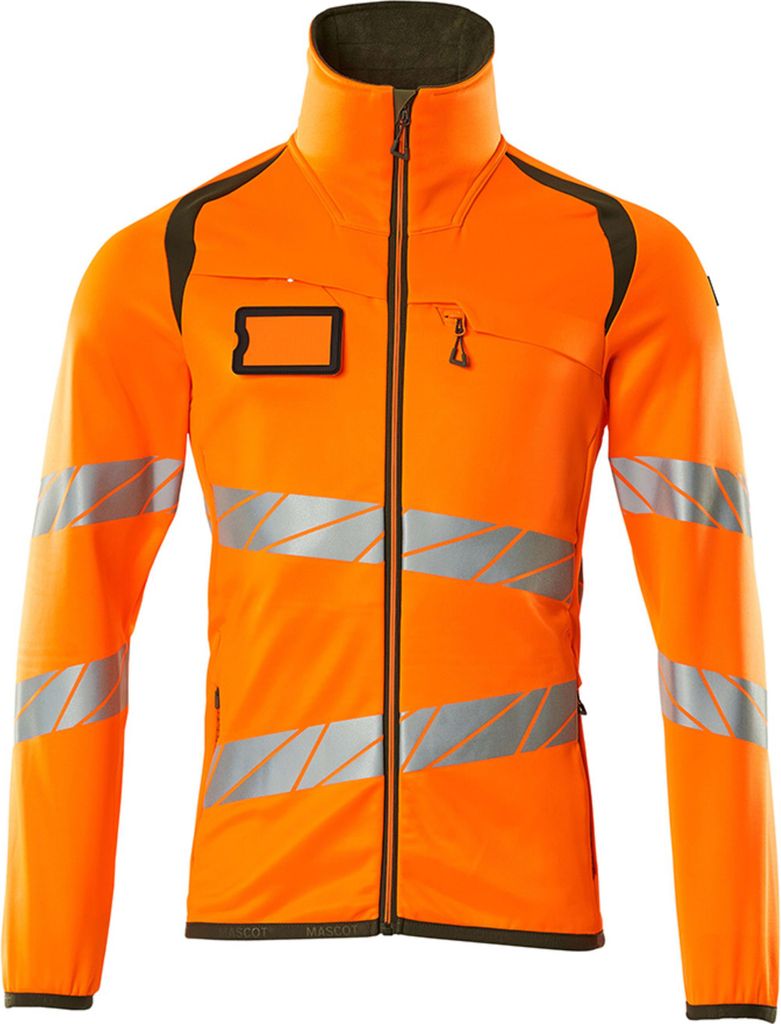 MASCOT ACCELERATE SAFE Fleecepullover 19103 Arbeits-Fleecejacke Fluoreszierend