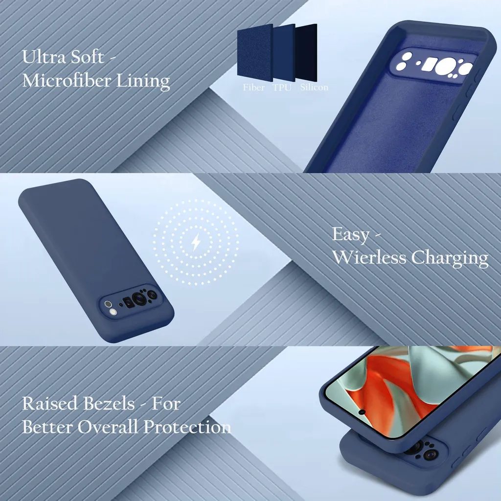 Cadorabo Custodia Trasparente Per Google Pixel 4a 5G – Cover Morbida TPU Ultra Sottile 1,2 Mm – Antiurto