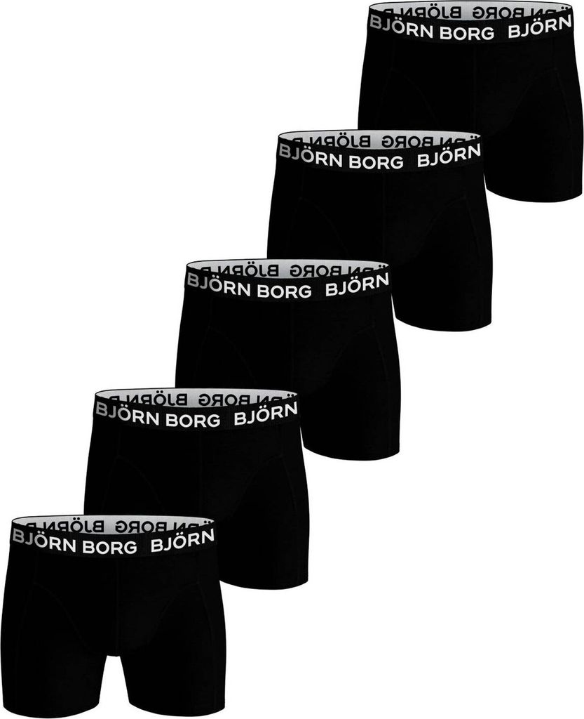 Björn Borg Essential Boxershorts Herren (5-pack)