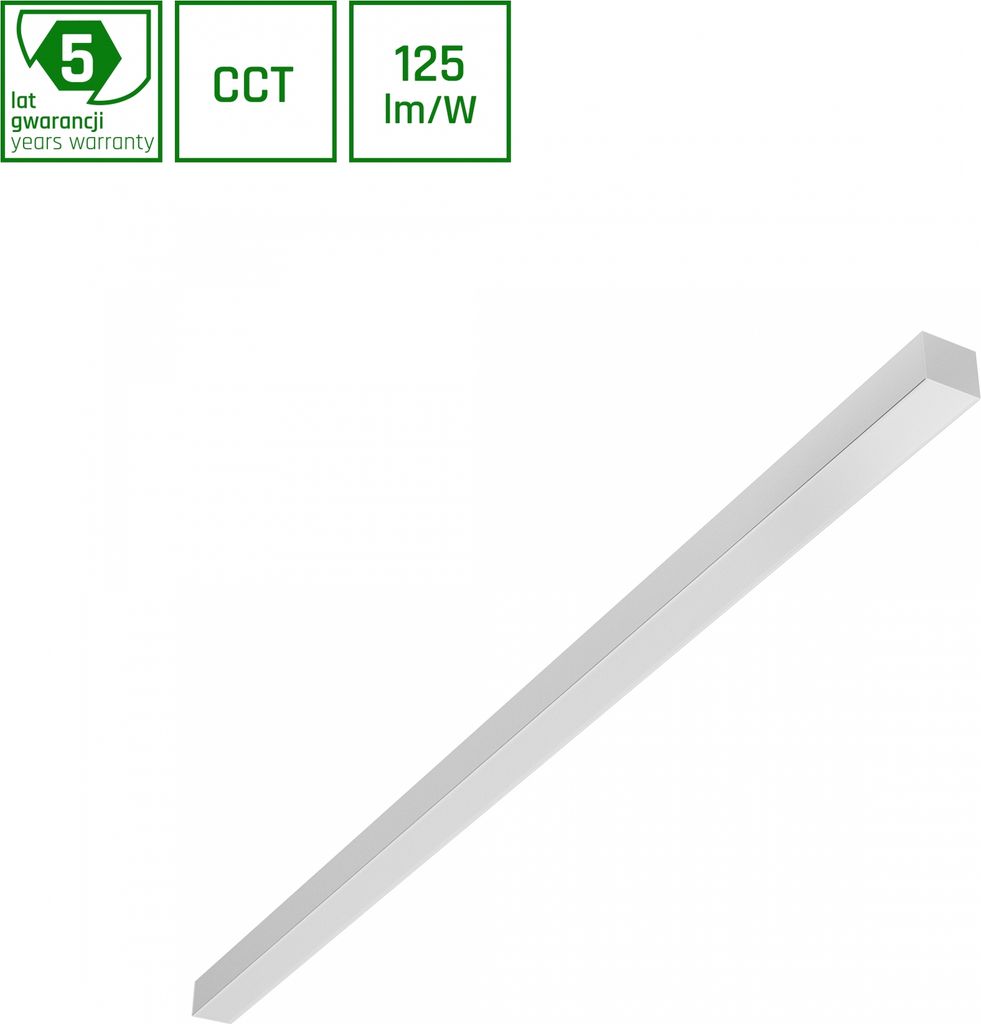 Spectrum LED ALLDAY BASIC 120cm Deckenleuchte 40W 5000lm weiß 115° 230V IP20 2700-6000K CCT