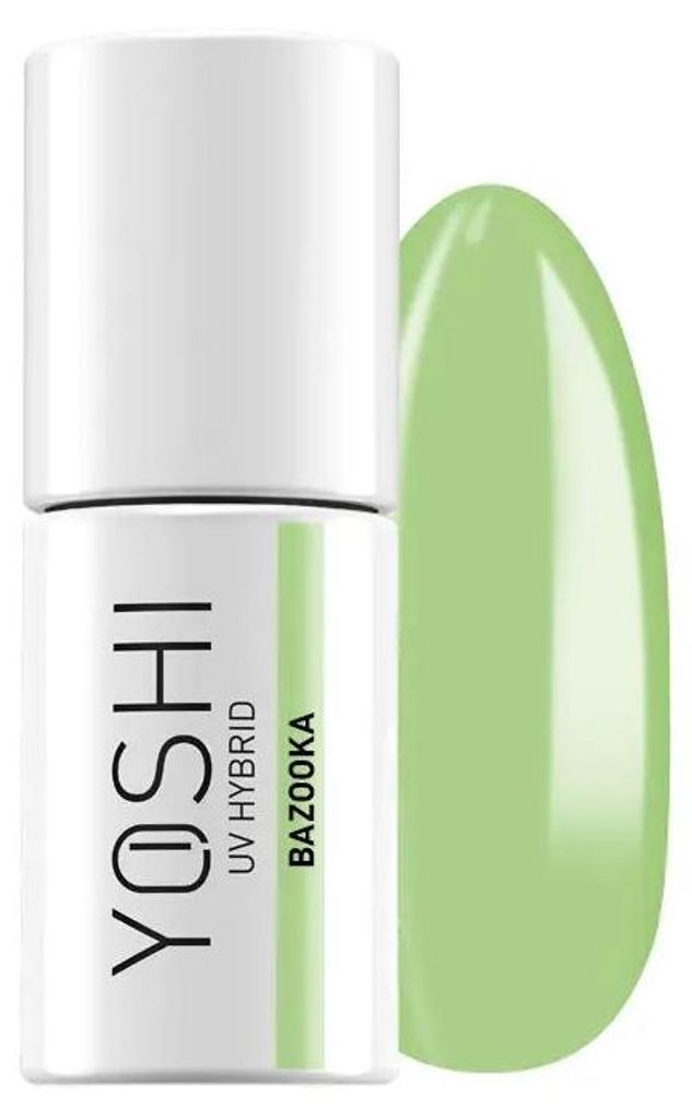 Yoshi | Yoshi Hybridlack 121 Bazooka - Pastellgrün - 6ml - Drink Me Kollektion - Uv Led Nagellack