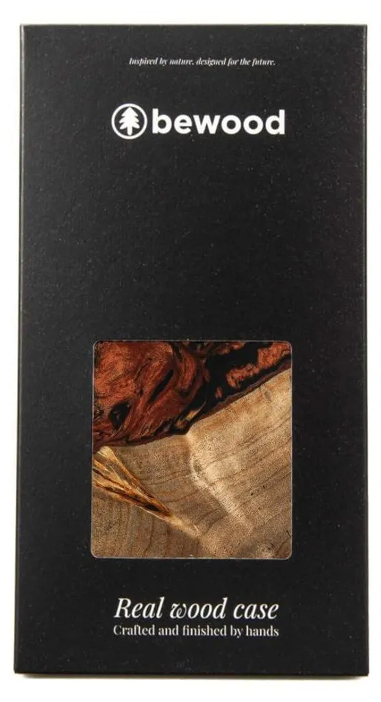 Cover Bewood Motorola Edge 40 in Legno e Resina 4 Elementi Fuoco - 2