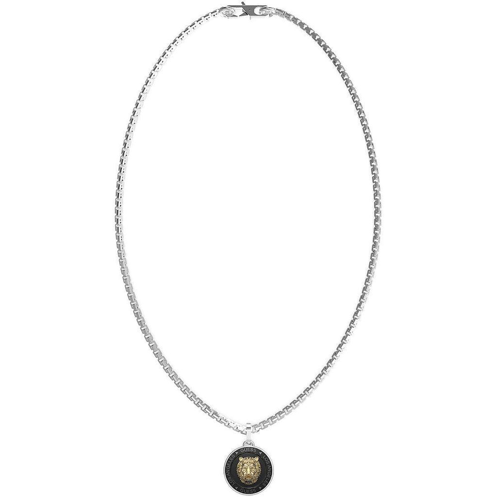 Herren Venezianerkette Lion King aus Edelstahl von Guess Produktbild 