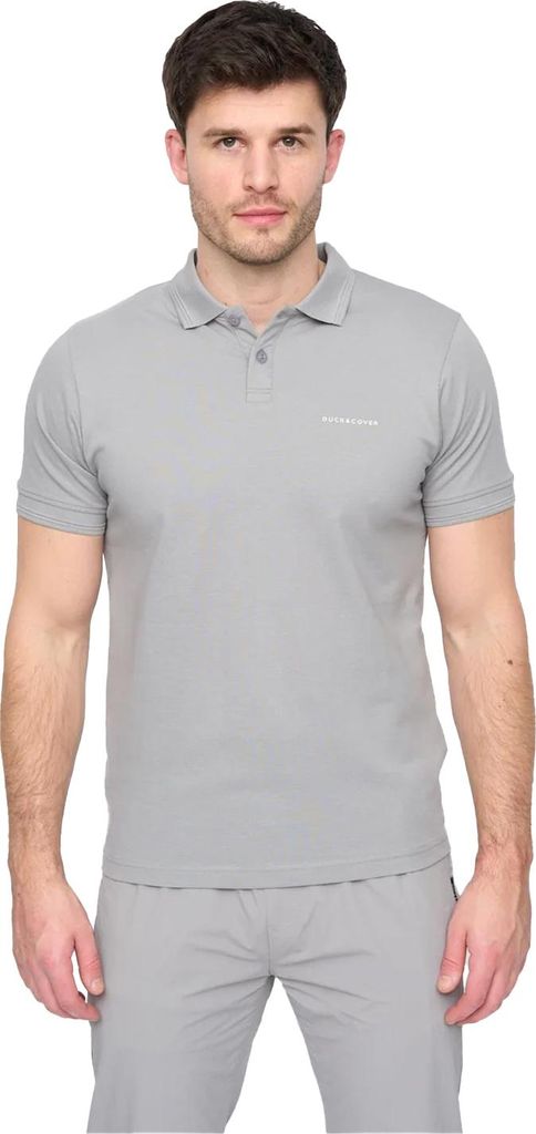 Duck and Cover - "Limatar" Poloshirt für Herren, kurzärmlig BG2128 (S) (Grau)