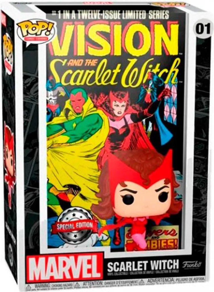 Figurine Scarlet Witch Marvel authentique : évitez les contrefaçons