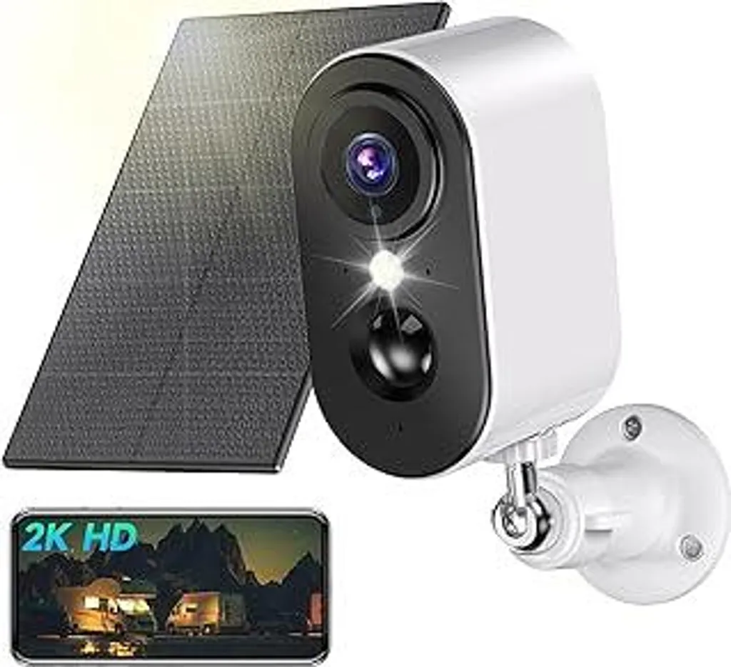 Telecamera WiFi Solare 2K Prezzo Imbattibile Esterno IP66