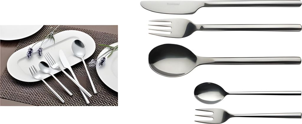 Esmeyer Kuchengabel "Silke" 12er Set aus Edelstahl 18/0 Produktbild 