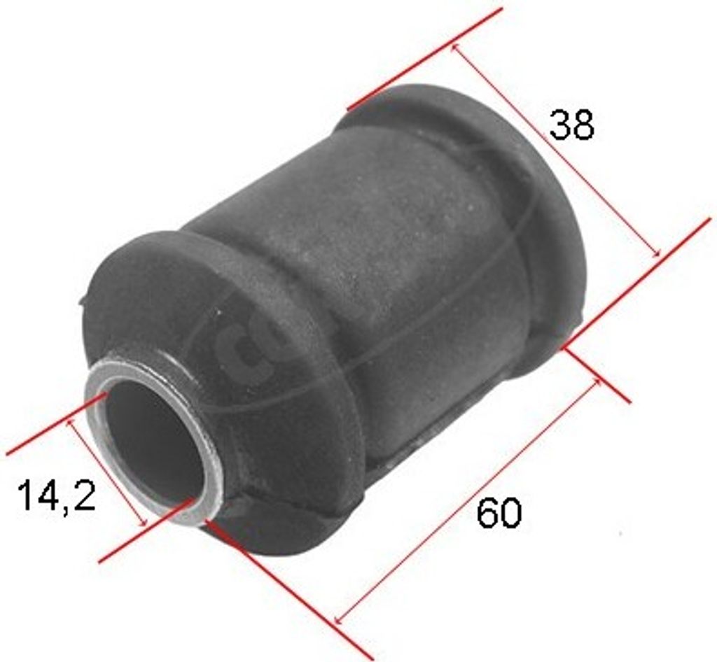 Lagerung Lenker für VW SHARAN (7M8, 7M9, 7M6) 21653104 CORTECO