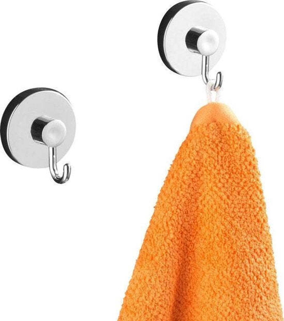 Wenko Vacuum Loc Badzubehör mit Saugnapf - 2 Stück Produktbild 