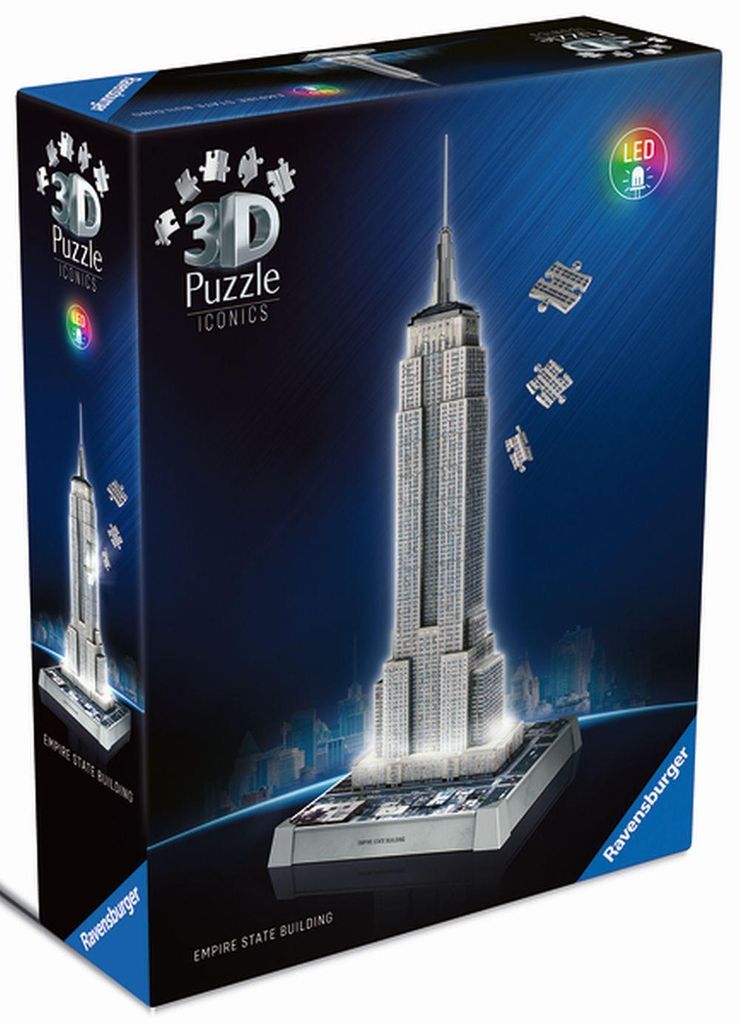Ravensburger 12008026, 216 kusů, Budovy, 10 rok/roky Obrázek produktu 