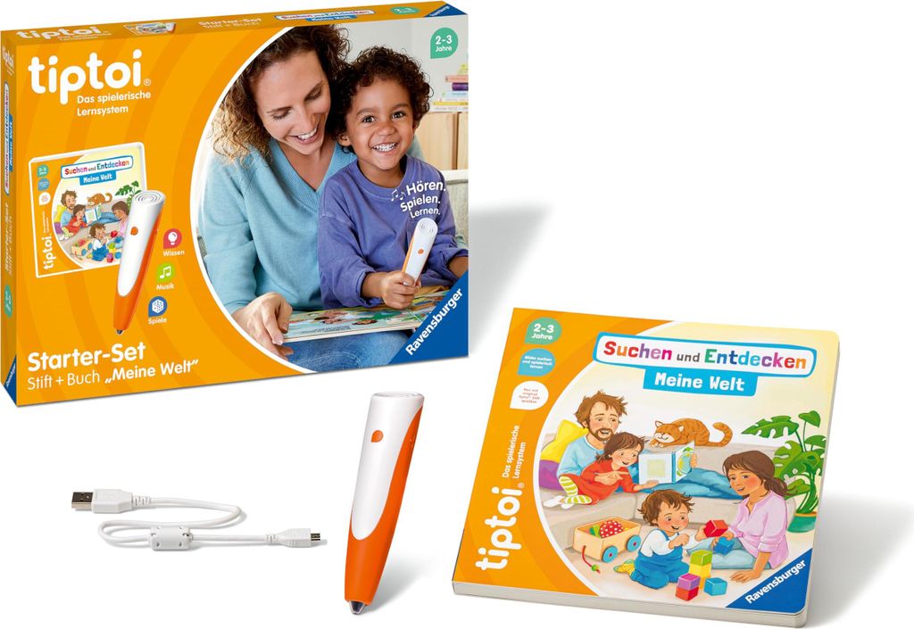 Ravensburger tiptoi Starter-Set 00112: Stift und Bilderbuch Produktbild 