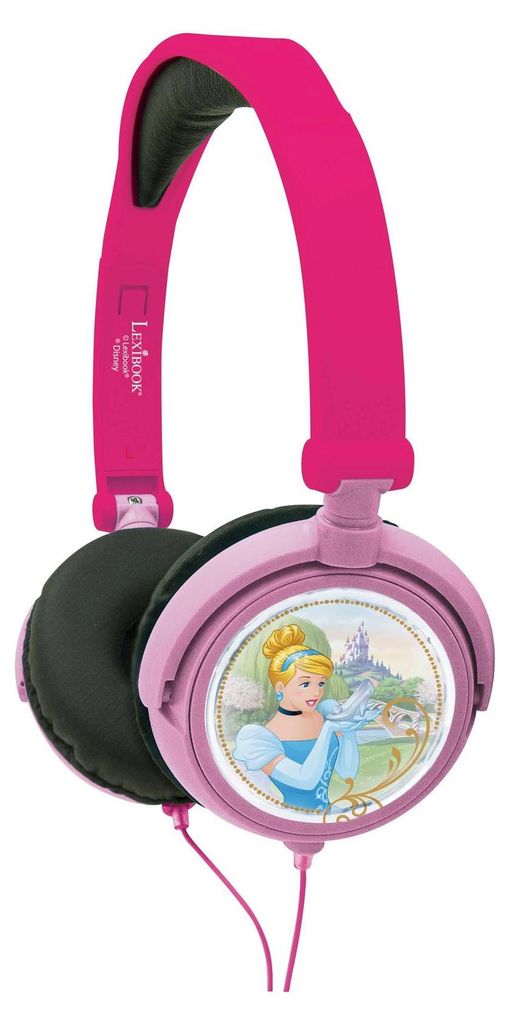Disney Prinzessinnen Stereo-Kabelkopfhörer faltbar Produktbild 