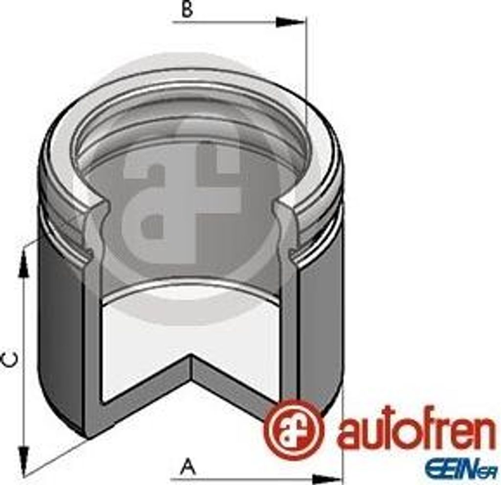AUTOFREN SEINSA Bremssattel-Kolben passend für MERCEDES-BENZ R-Klasse (W251, V251) 54mm Stahl