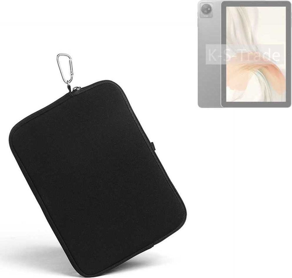 K-S-Trade Neopren Hülle kompatibel mit Blackview Tab 30 Wi-Fi Schutz Hülle Neoprenhülle Tablet-Hülle Tabletcase Tablet Schutz Gürtel Tasche Case