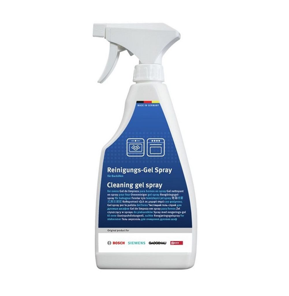 Bosch Siemens 00312298 (=00312482) Reinigungsgel Spray für Backofen Dampfgarer Mikrowelle