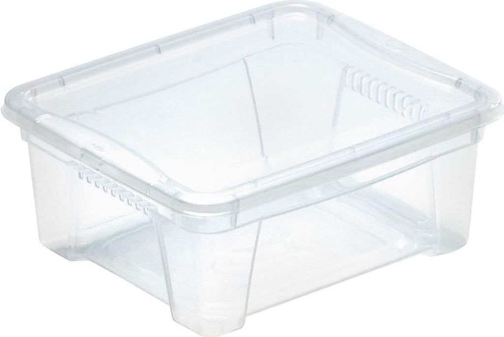 4 Aufbewahrungsboxen mit Deckel Space Box 1, 1,9l