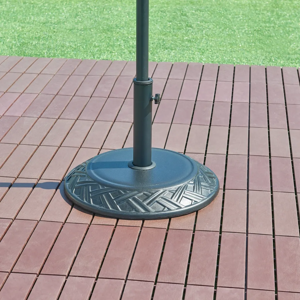 Base Ombrellone Design Bisegna 25kg Ø50cm - Estetica e Funzione