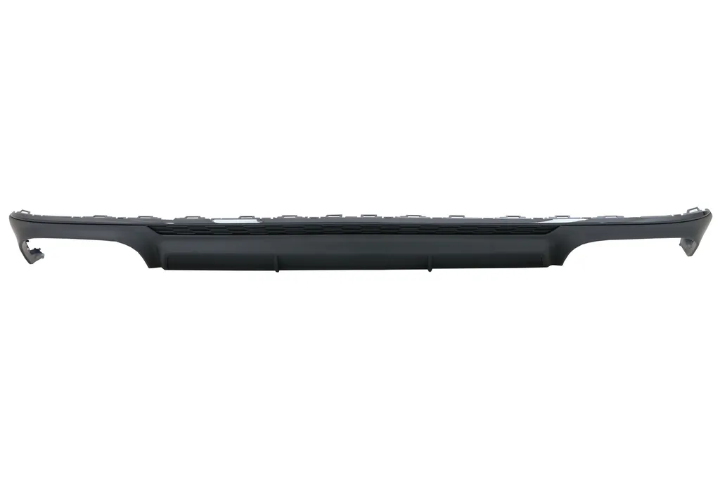 Pack Look S6 pour Audi A6 C8 4K : Diffuseur Arrière et Embouts Noirs - 4