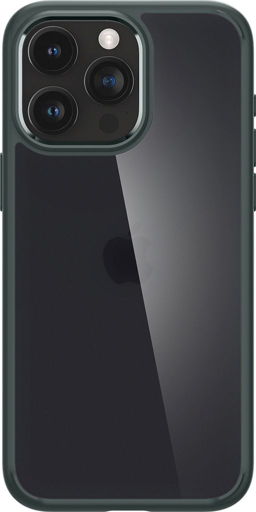 Spigen iPhone 15 Pro Ultra Hybrid Cover - Frostgrün