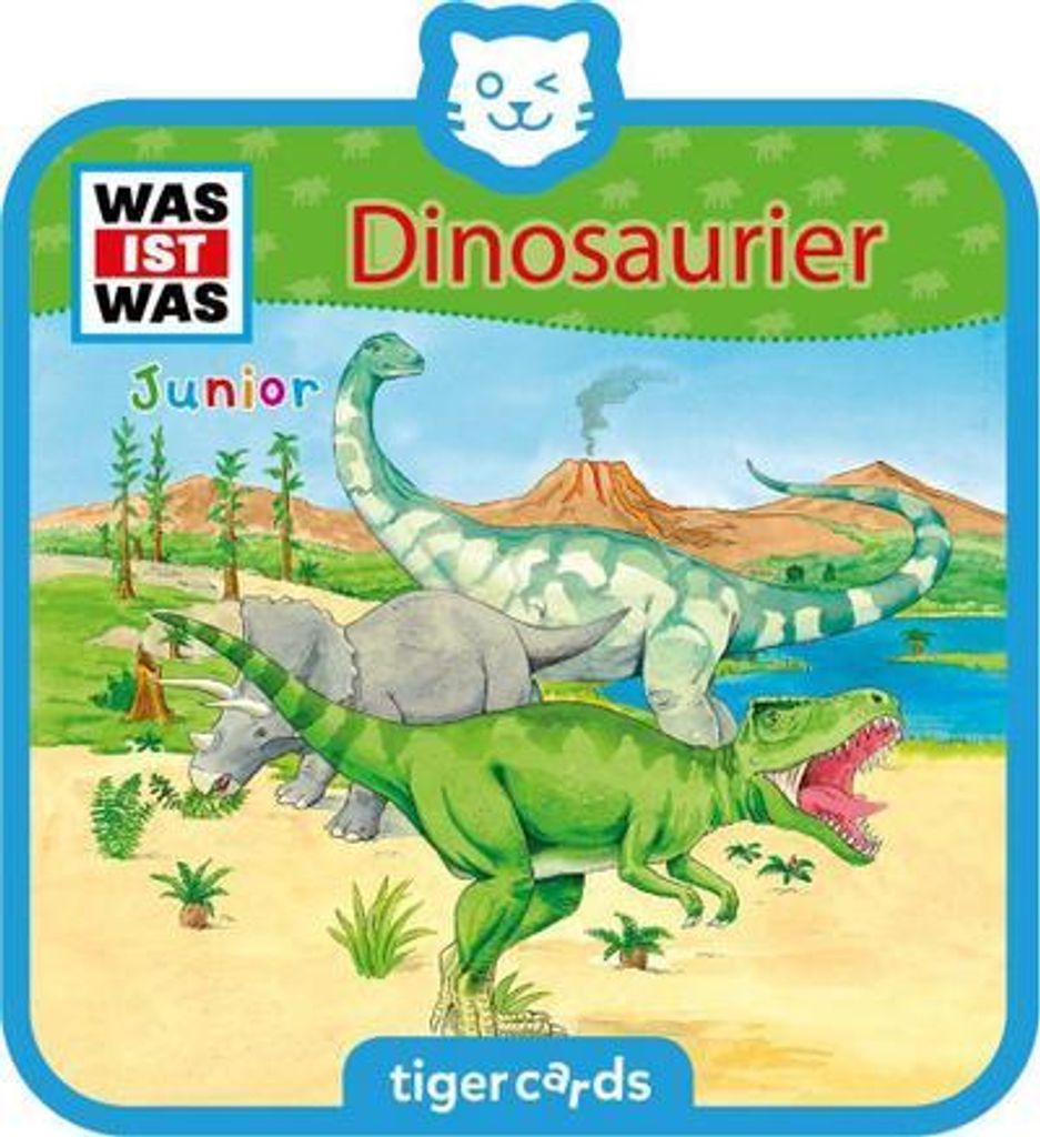 tigermedia tigercard WAS IST WAS Junior: Dinosaurier