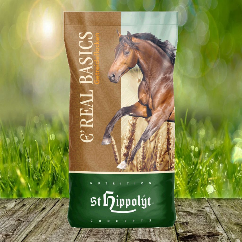 St. Hippolyt - 15 kg - C'Real Basics Schwarzhaferflocken