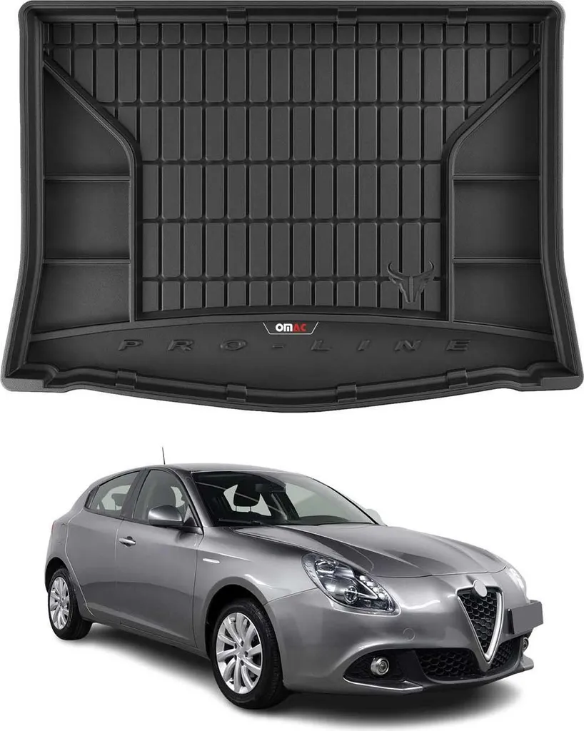 OMAC rivestimento del bagagliaio in gomma per Alfa Romeo Giulietta 2010-2020 Rivestimento del bagagliaio in TPE - 1