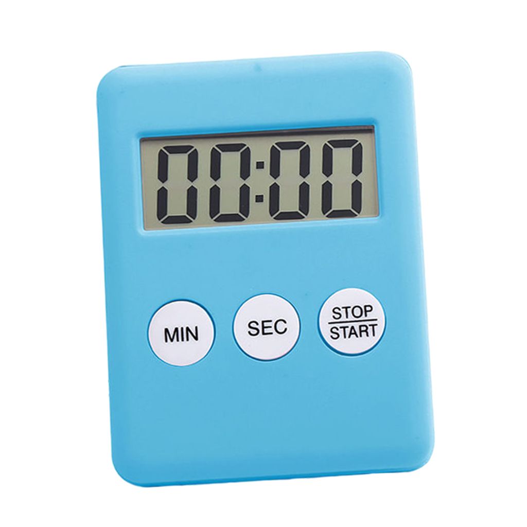 LCD Digital Timer Magnetischer Countdown Stoppuhr Küchenkochalarm