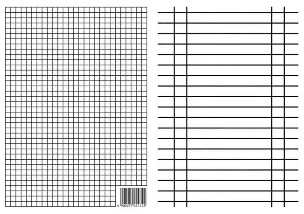 A4-Linienpapier (10 Blatt) – INTERDRUK