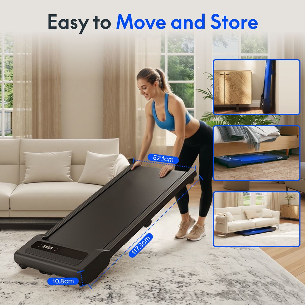 Bieżnia do chodzenia FlexiSpot do domu i biura do 120 kg, Zdjęcie produktu 10