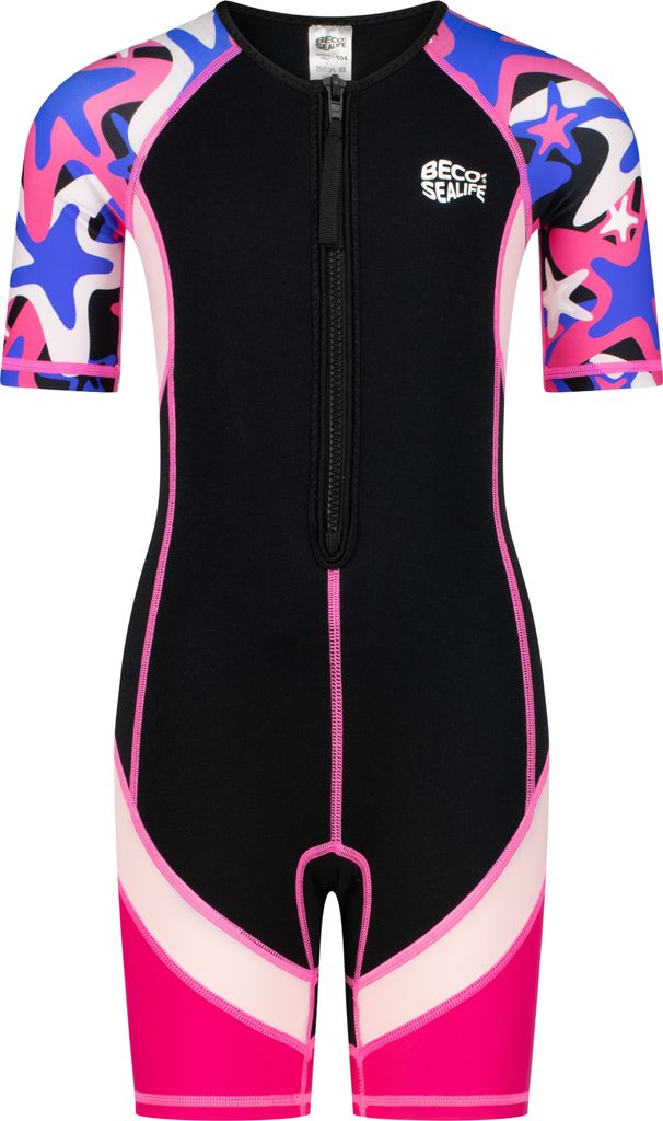 BECO the world of aquasports Neoprenanzug BECO-SEALIFE mit UV-Schutz 50 pink 80/86