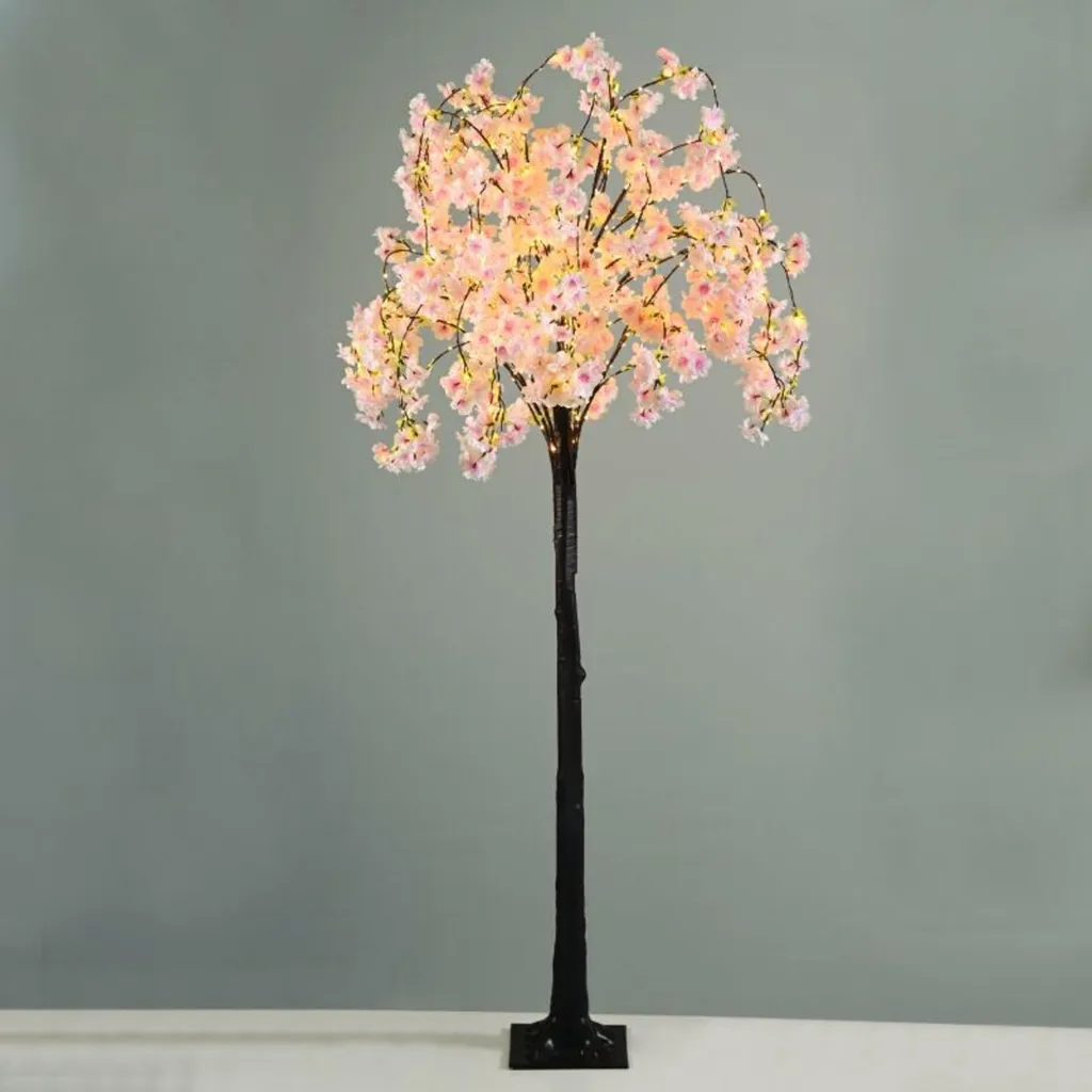 Éclairage d'Ambiance Cerisier Lumineux 180cm : Finies les Pièces Sombres