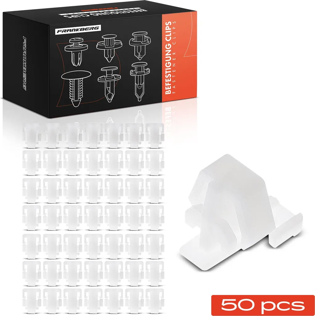 Clip Fixation Honda Civic VII Hayon - Pack de 50 Pièces Haute Résistance