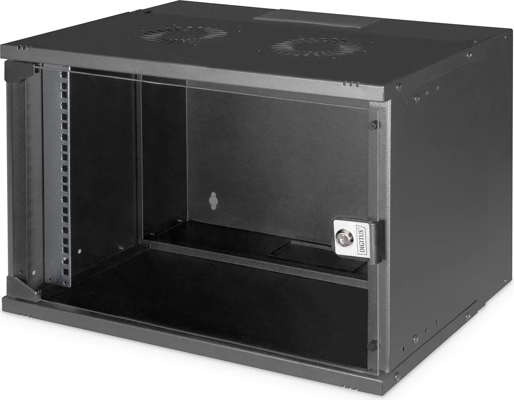 DIGITUS SOHO Pro Armadio Rack Parete 19 Pollici - Acciaio 540x400 mm