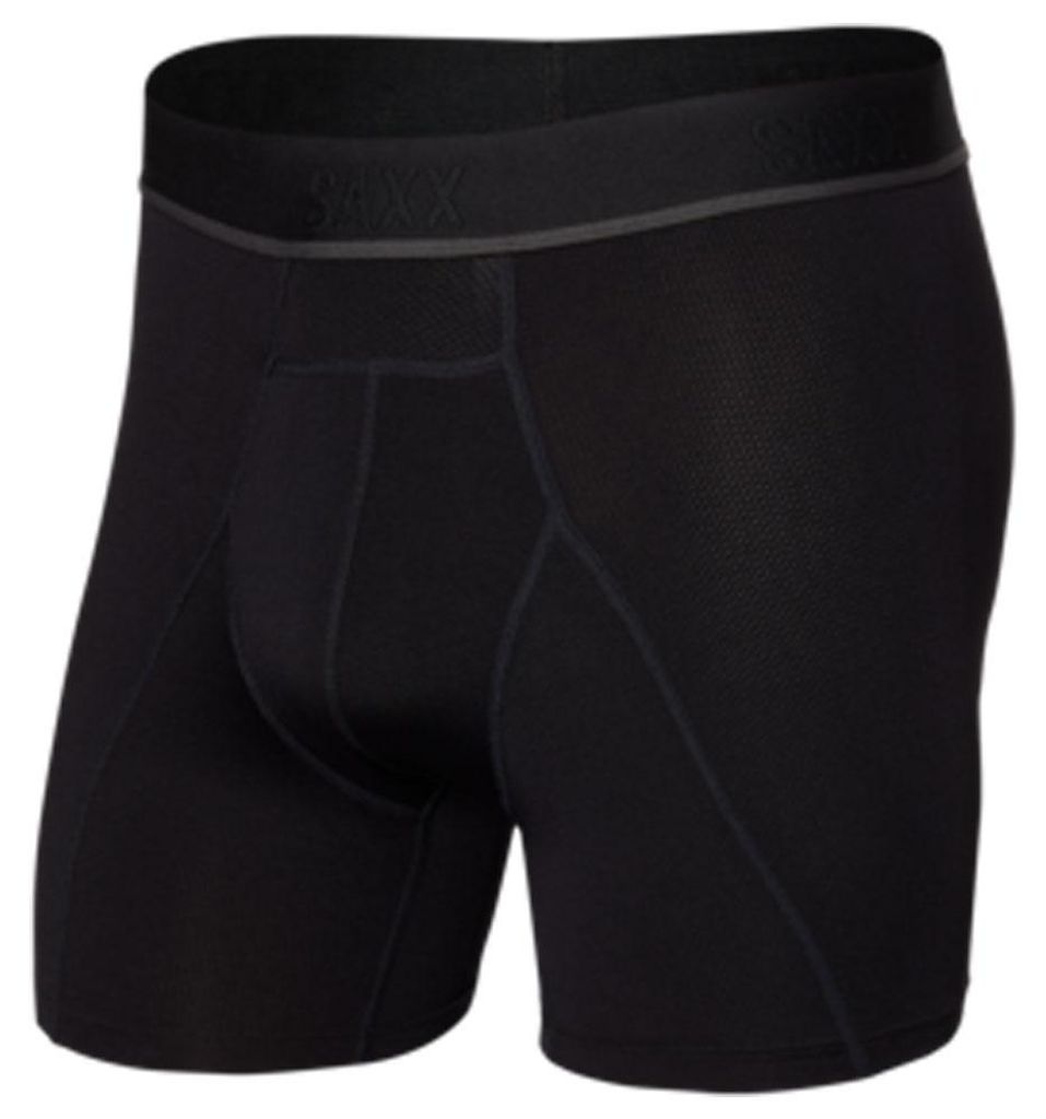 SAXX Kinetic Boxer Brief Blackout 2XL Fitness Unterwäsche