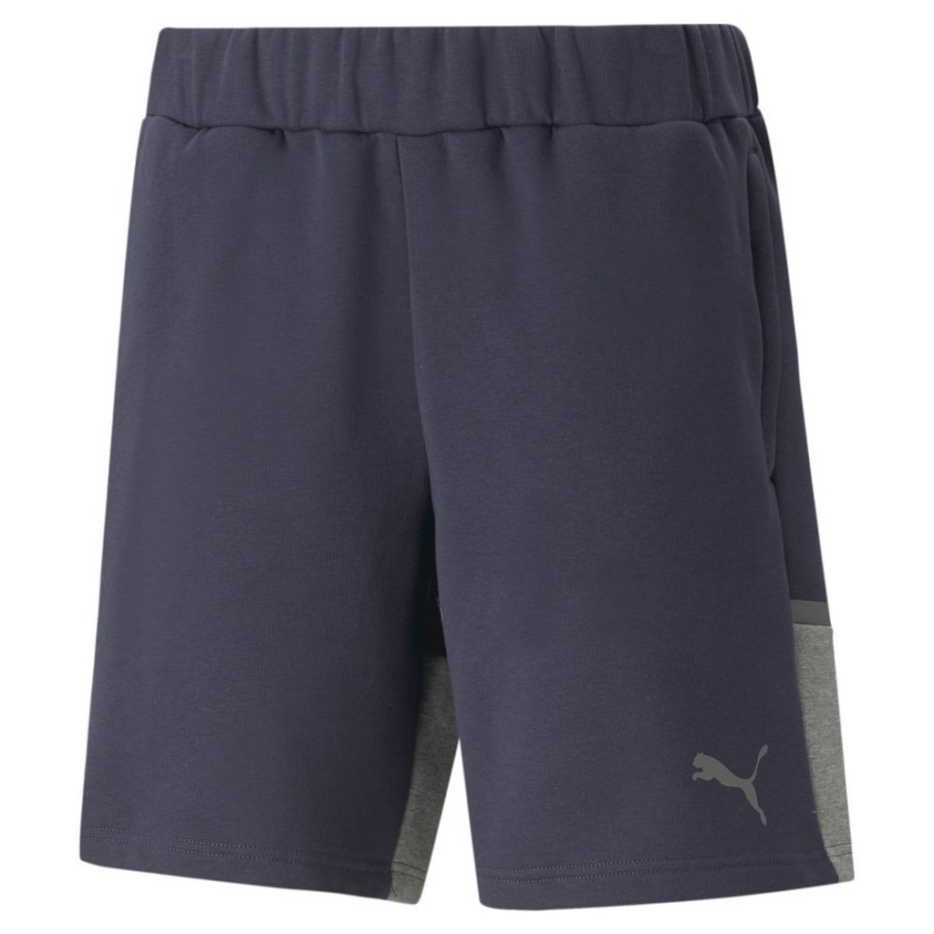 Puma teamCUP Casuals Shorts Herren navy grau Gr XS