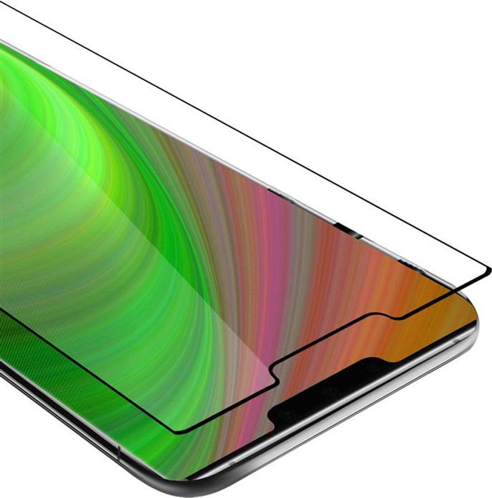 Cadorabo Panzerfolie für Huawei MATE 30 PRO Schutzfolie in Weiß Vollbild Folie Tempered Display Schutzglas