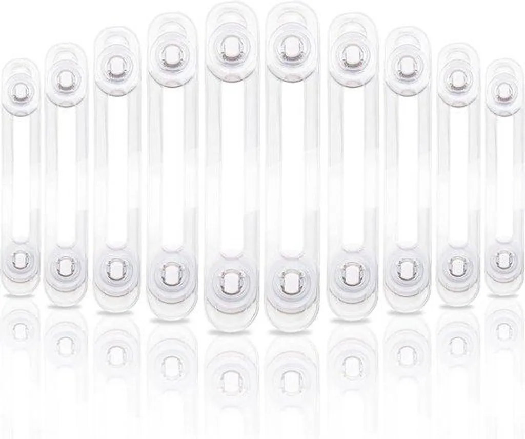 Protections de gazinière transparentes universelles sécurité bébé - 20 psc